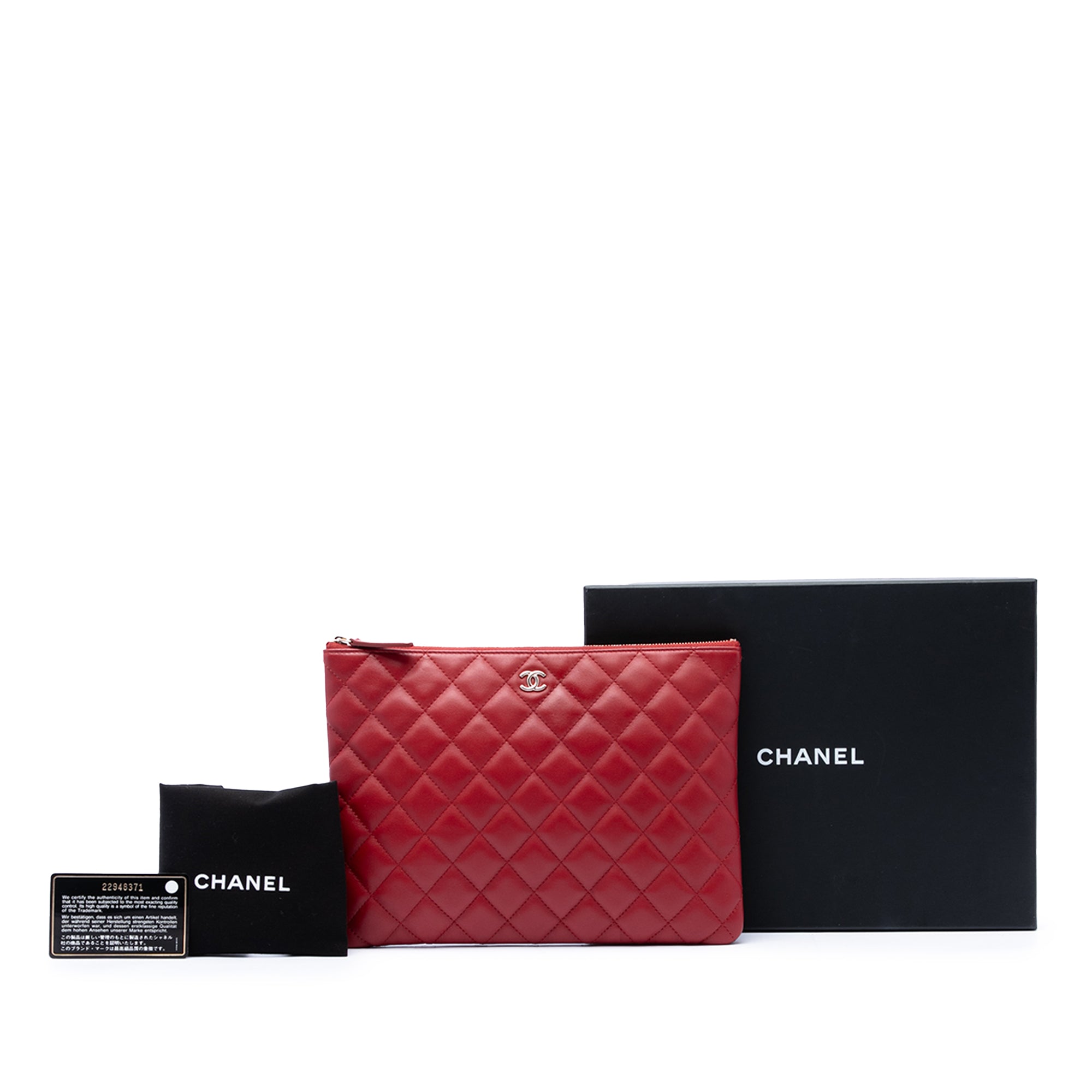 Chanel Medium O Case Clutch