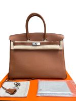 Hermés Birkin 35 gold togo