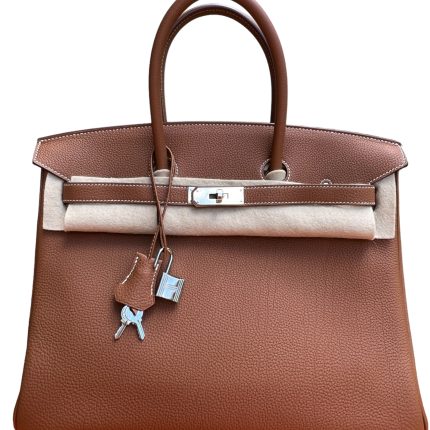 Hermés Birkin 35 gold togo