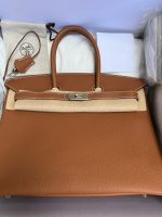 Hermés Birkin 35 gold togo