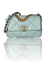 borsa Chanel 19 light blue