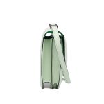 Borsa Hermès Mini Constance 18 Mirror Chevrè Verso vert frizz