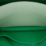 Borsa Mini Constance 18 Chevrè verso vert frizz