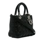 Borsa Lady Dior media nero