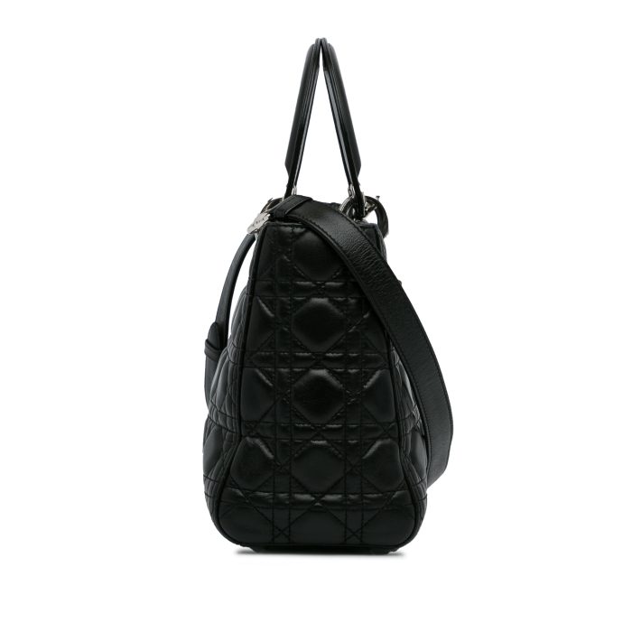 Borsa Lady Dior media nero