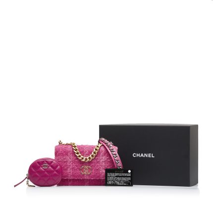 Borsa Chanel 19 Woc Tweed