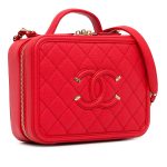 Borsa Chanel Vanity CC filgree