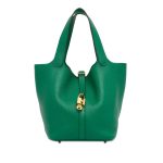 Borsa Hermès Picotin 22 Bamboo