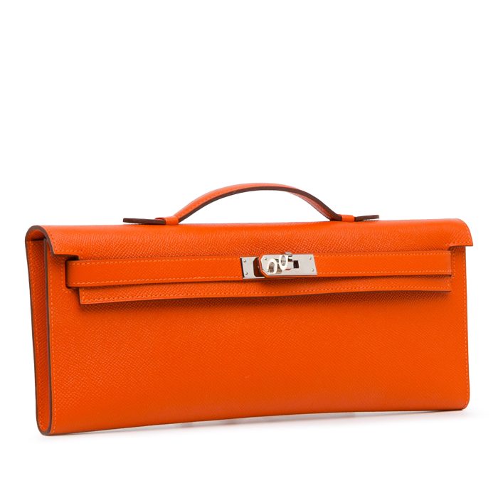 Borsa Hermès Kelly Cut Orange