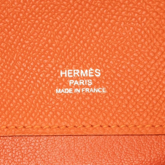 Borsa Hermès Kelly Cut Orange Epsom
