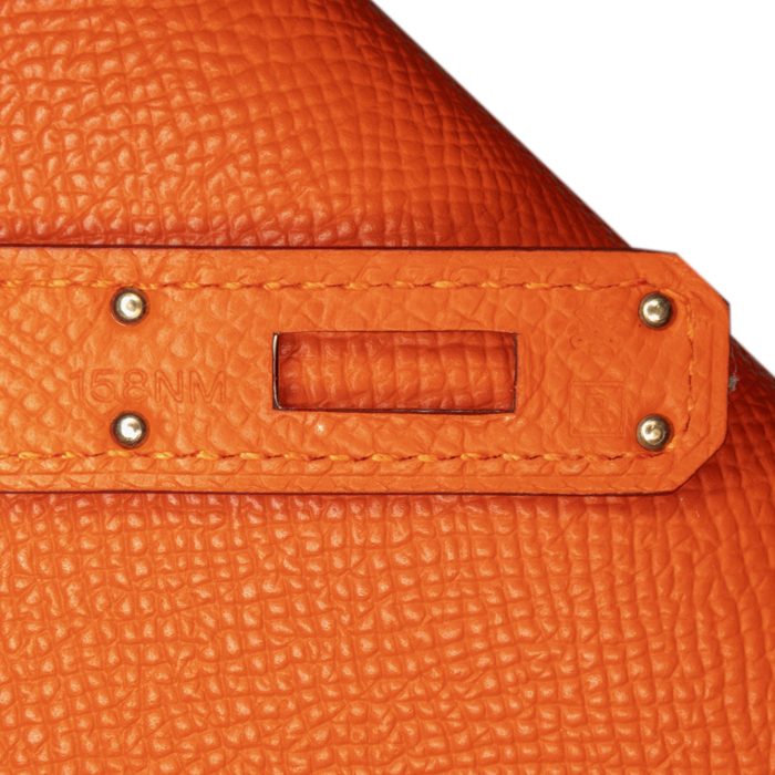 Borsa Hermès Kelly Cut Orange