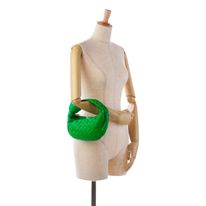 bottega veneta mini Jodie parakeet