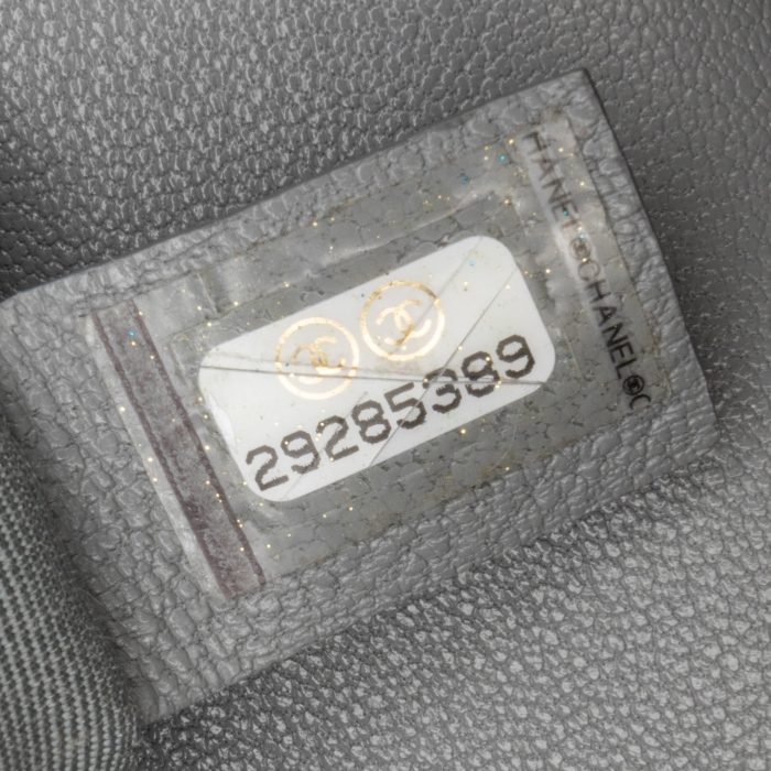 Borsa Chanel 19 grande Grey
