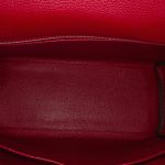 Borsa Hermès Kelly 28 Togo Rouge Grenat