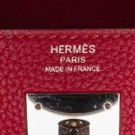 Borsa Hermès Kelly 28 Togo Rouge Grenat
