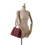 Borsa Hermès Kelly 28 Togo Rouge Grenat