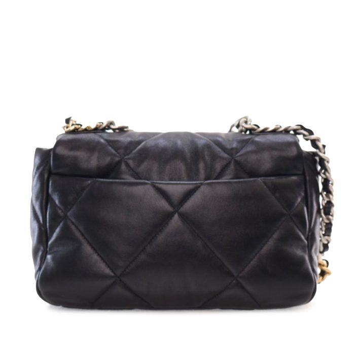 Borsa Chanel 19 media Nero Phw