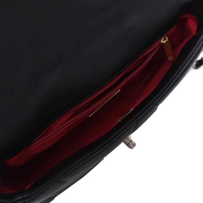 Borsa Chanel 19 media Nero Phw