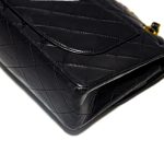 Borsa Chanel Timeless Classic Small colore nero hardware oro 24 k