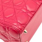 Lady Dior Media Rosso Ciliegia