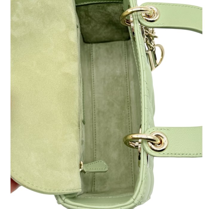 Lady Dior Small Etheral Green