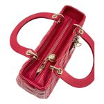 Lady Dior Media Rosso Ciliegia