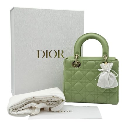 Lady Dior Small Etheral Green
