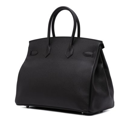 Hermès Birkin 35 Epsom Nero Phw