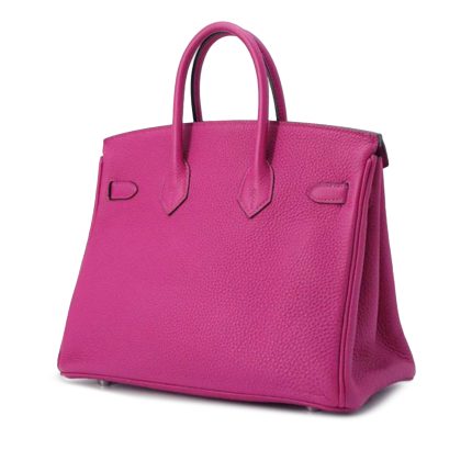 Hermès Birkin 25 Togo Rose pourpre PHW