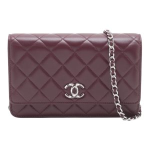 Chanel Timeless Woc Burgundy