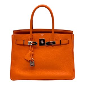 Hermés Birkin 30 Orange Phw