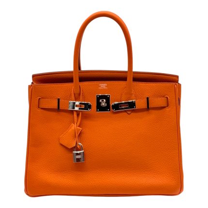 Hermés Birkin 30 Orange Phw