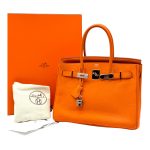 Hermés Birkin 30 Orange Phw