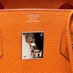 Hermés Birkin 30 Orange Phw