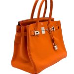 Hermés Birkin 30 Orange Phw
