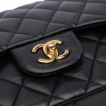 Chanel Classic Jumbo Agnello Nera
