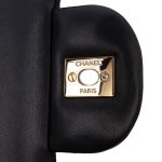 Chanel Classic Jumbo Agnello Nera