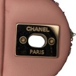 Chanel Tweed Rosa con manico in perle