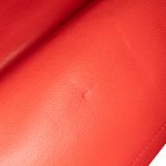 Chanel Classic Media Agnello Red