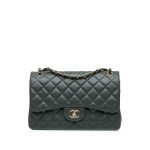 Chanel Timeless Classic Jumbo Caviar Grey