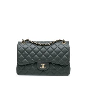 Chanel Timeless Classic Jumbo Caviar Grey
