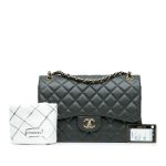 Chanel Timeless Classic Jumbo Caviar Grey