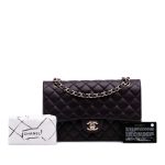 Chanel Timeless Media Agnello Purple