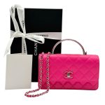 Chanel Woc Turnlock Fucsia