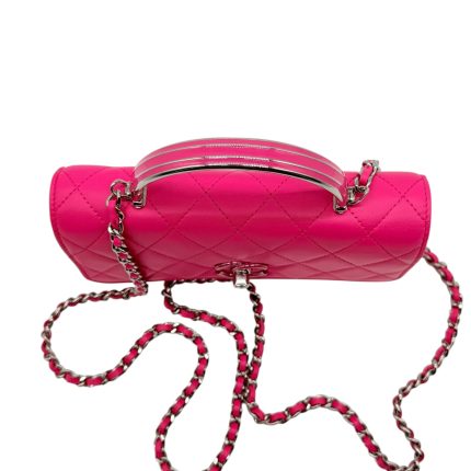 Chanel Woc Turnlock Fucsia