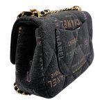 Chanel Mini Rectangular Denim Grigio Scuro