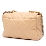 Chanel 19 Maxi Beige