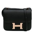 Hermès Constance 24 Epsom Black RGHW