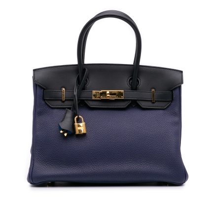 Hermès Birkin 30 Blu Encre & Blu Oscure