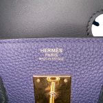 Hermès Birkin 30 Blu Encre & Blu Oscure